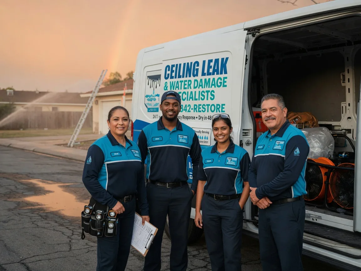 Ceiling Leak Cleanup company in Poth, TX