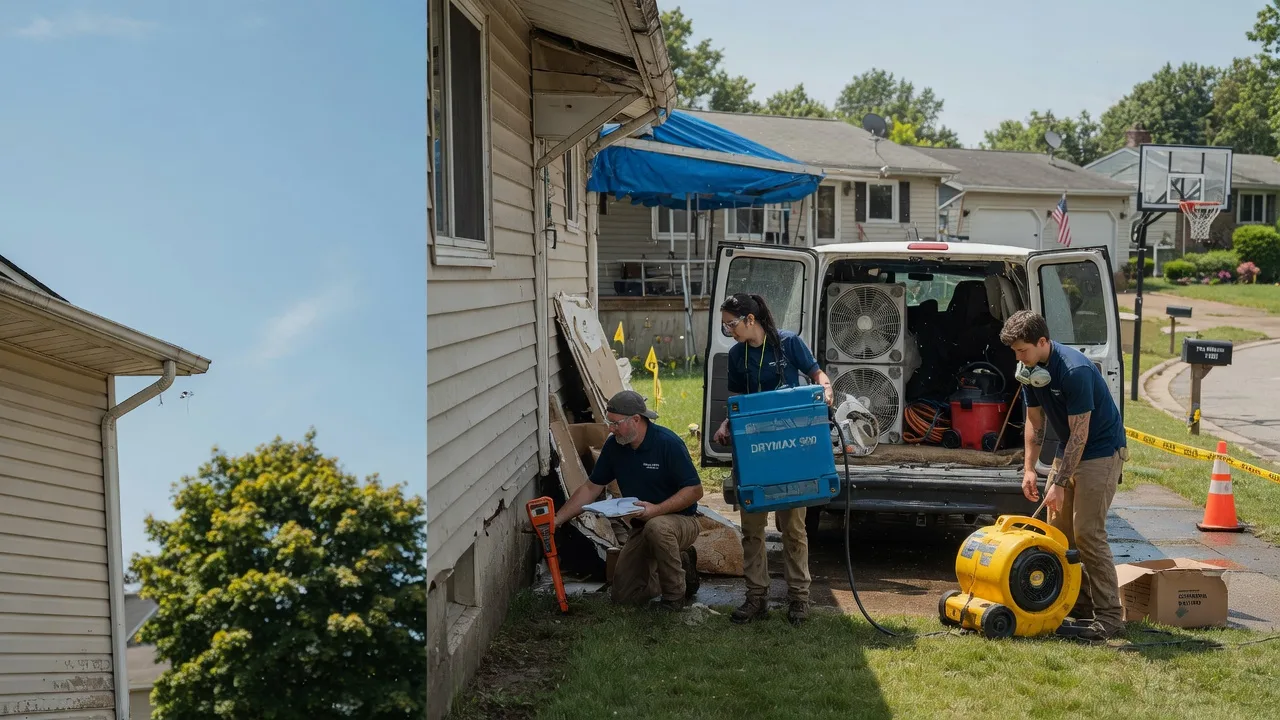 Ceiling Leak Cleanup in Poth, TX near me
